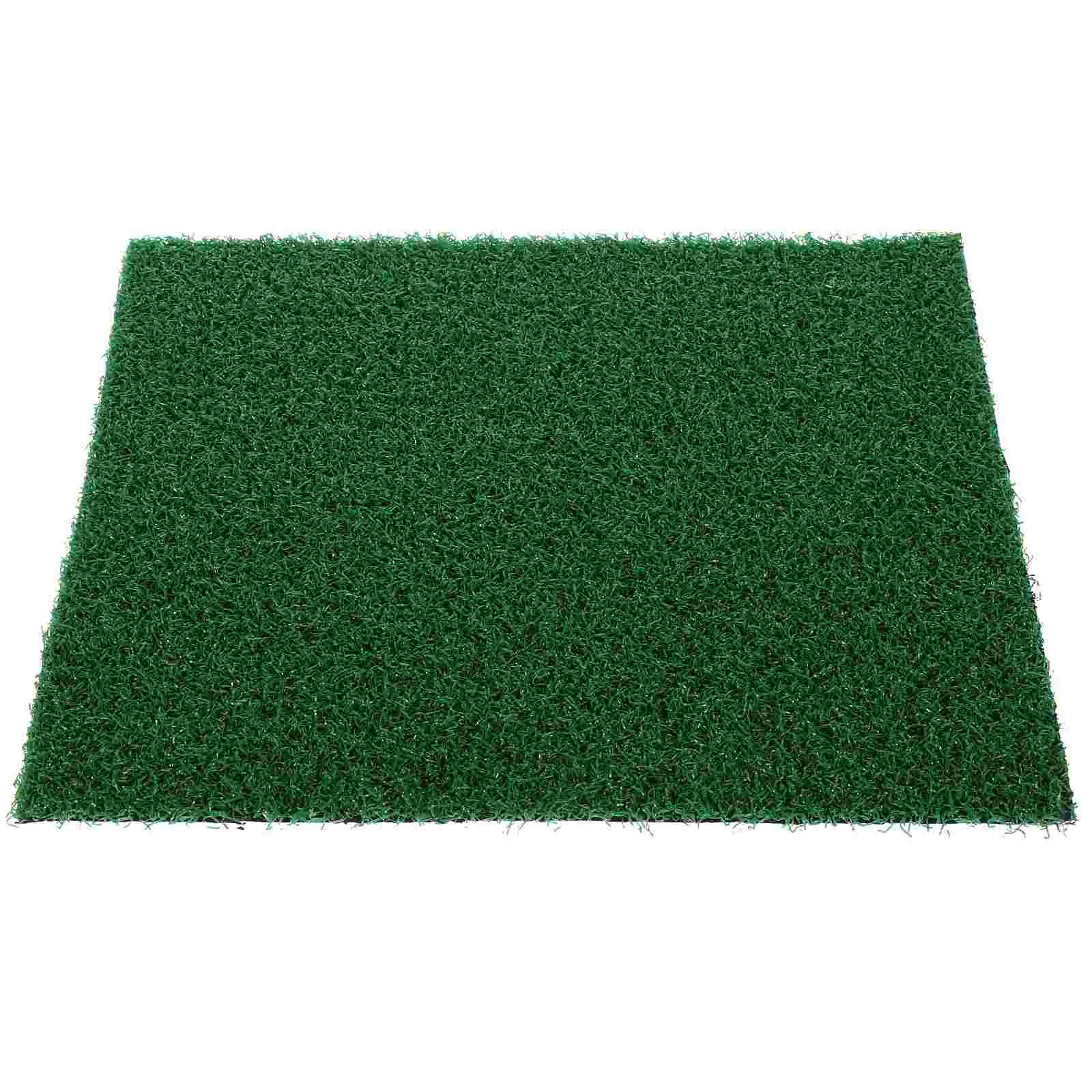 Fish Tank Artificial Turf Mat Terracotta Pot Aquarium Resin Plant Pots Fake Grass for Garden