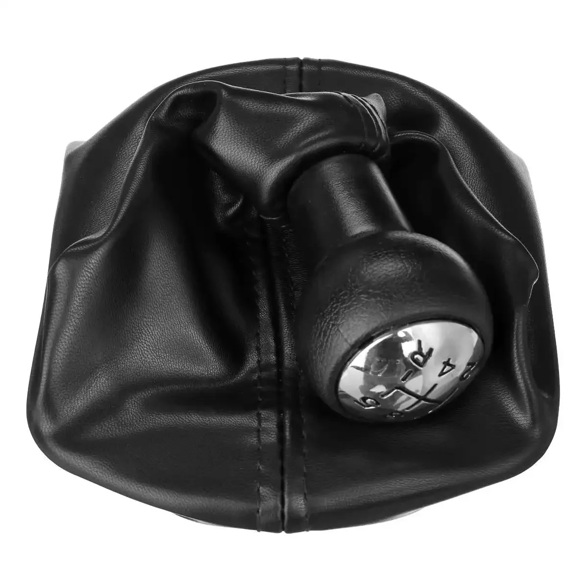 5 Speed Gear Shift Knob Gaiter Boot Cover For Peugeot 207 307 307CC 308 Gear Shifter Knob Stick PU Leather view 5