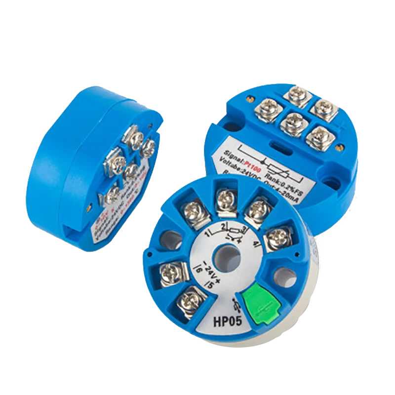 4-20mA Rtd Pt100 Sensor de temperatura Medidor Transmisor de temperatura Módulo detector aislado -50-200C
