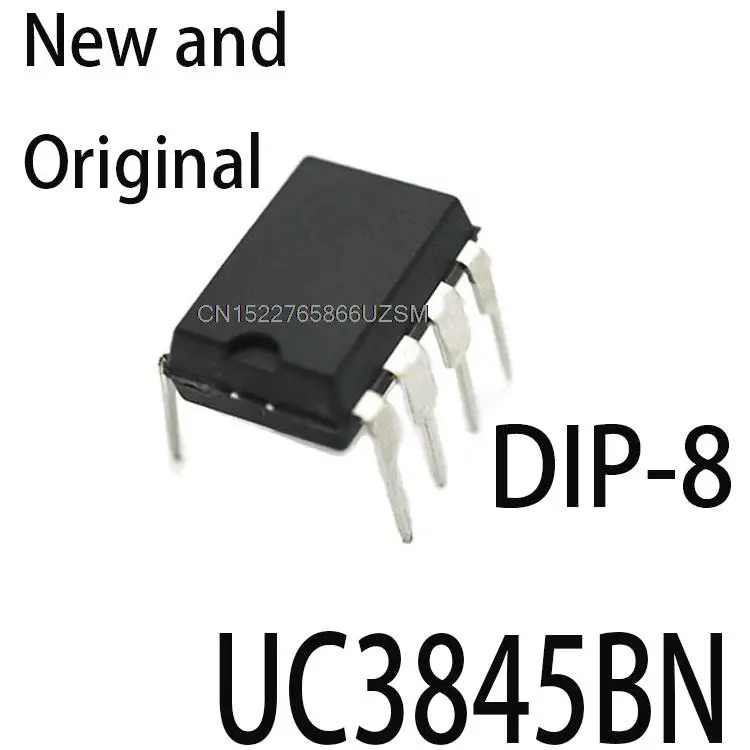 10PCS New and Original UC3845B DIP-8 UC3845A DIP8 UC3845AN UC3845 DIP HY3845 new and original IC UC3845BN