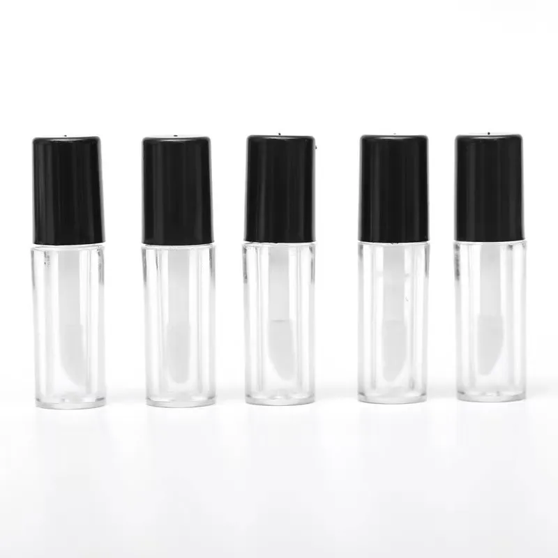 2/6/8/10Pcs/lot 3ml Lip Balm Tube Container with Cap Empty Lipstick Bottle Lip gloss Tube Cosmetic Sample Container Wholesale