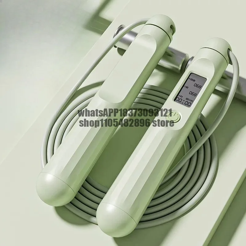 ******** rope, electronic counting timing fitness weight loss fat burning, skipping rope for men and women