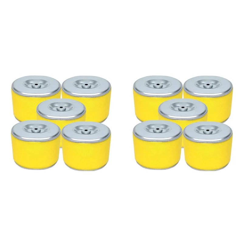 

A02F-10Pcs 17210-ZE3-505 Air Filter,17210-ZE3-010 Air Filter With Pre-Filter,For Honda GX390 13HP 11HP Engine Air Filter