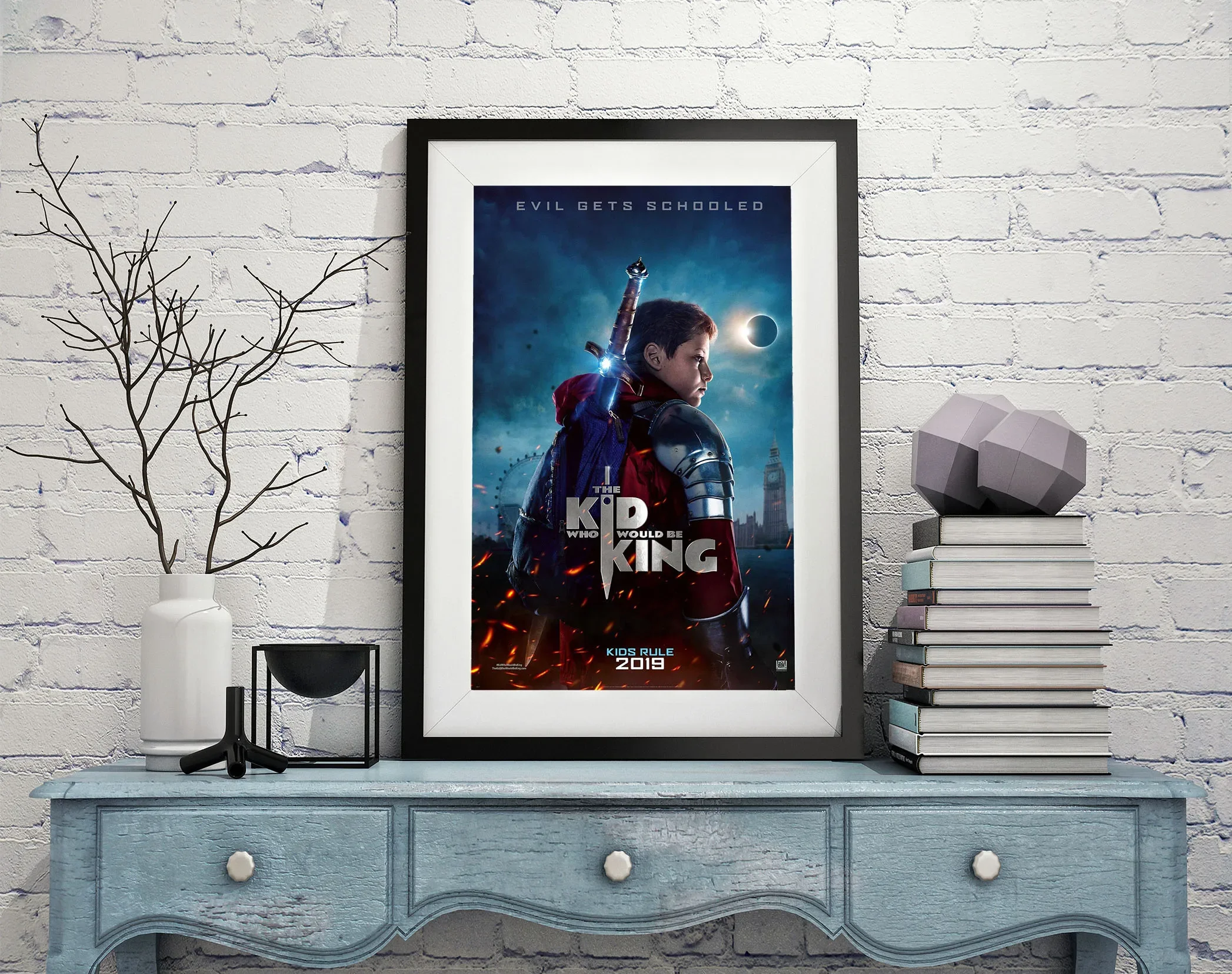 L0188 The Kid Who Would Be King Movie Silk Fabric Poster Art Decor Indoor Painting Gift