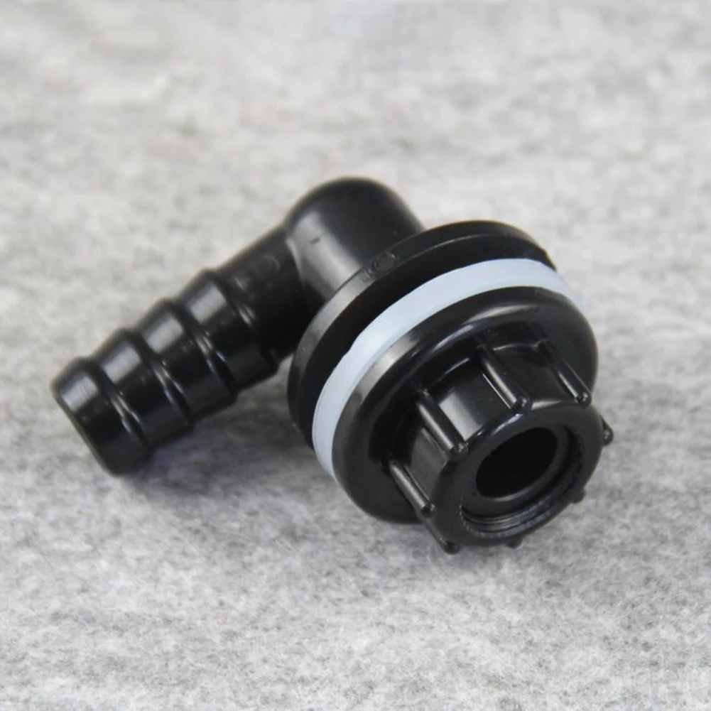 

Elbow Connector Hot Sale Plastic Water Tank Outlet Connector Watering Equipment 3/8\\\" To 14mm 3 Points Drain Adapter