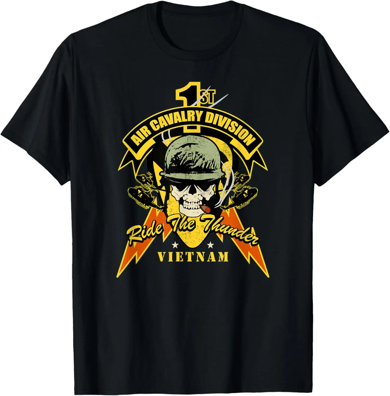 1ª División De Caballería French Army Men T-Shirt Short Sleeve Casual 100% Cotton Shirts