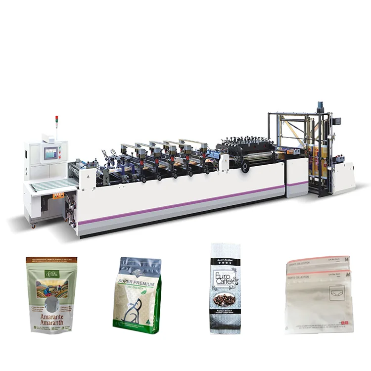 Industrial PP Woven Sack Making Machine Adjustable Bag Width Plastic Bag Production Equipment For Fertilizer Feed Packaging