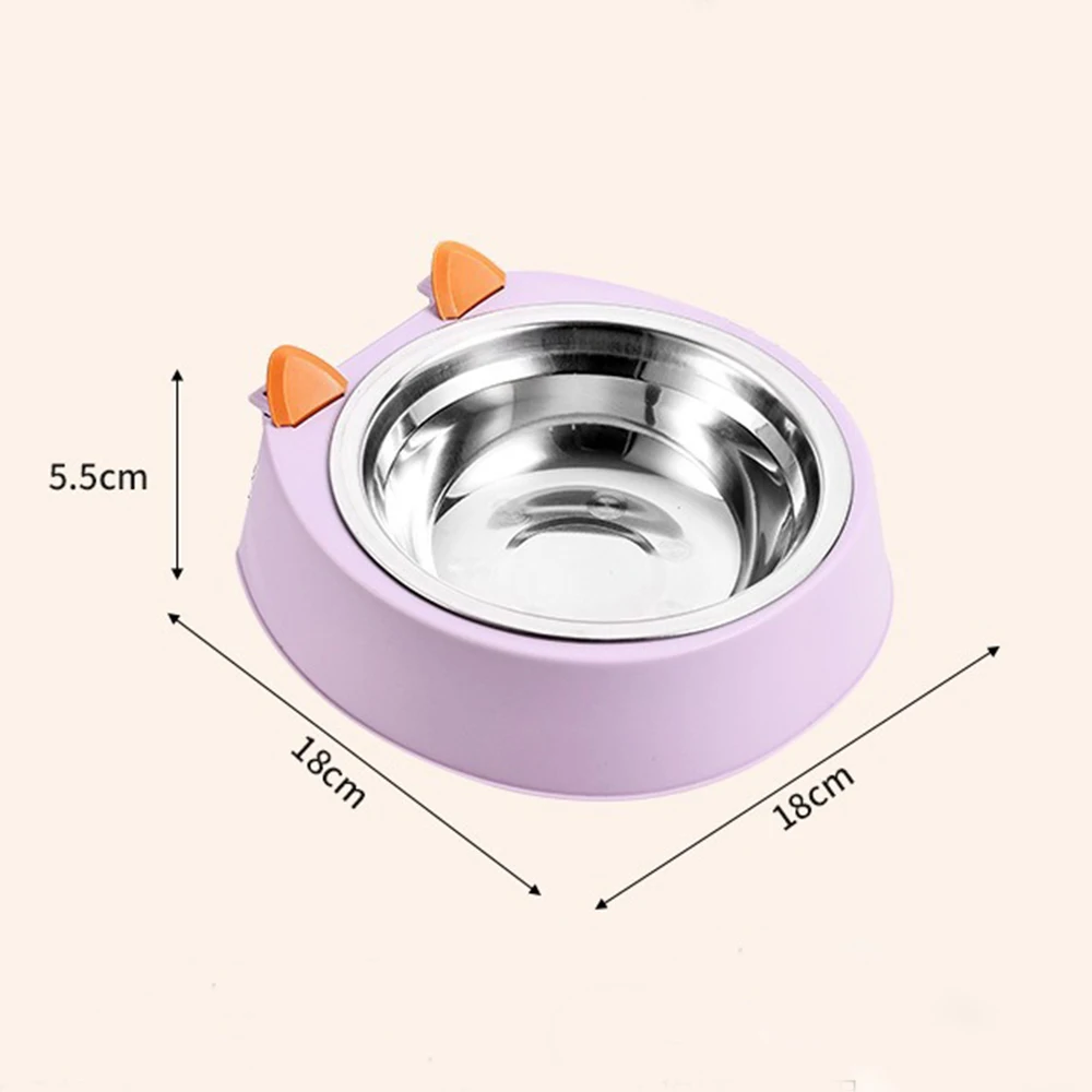 Fixed Dogs Cage Feeder Hanging Cat Water Food Bowl Detachable Stainless Steel Pet Bowls Puppy Kitten Drinking Feeding Dishes