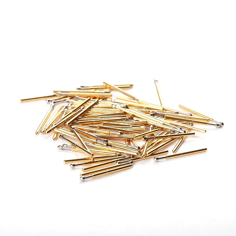100PCS / Package P75-E2 Conical Spring Test Probe Diameter 1.02mm Length 16.5mm PCB Test Pin