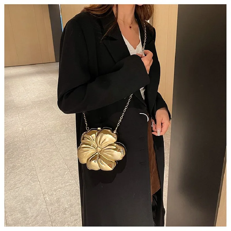 Women's Shoulder Bag Crafted From Aurora-Patterned Leather Featuring Breathable Budapest Trendy Lightweight Soft Daily Look​