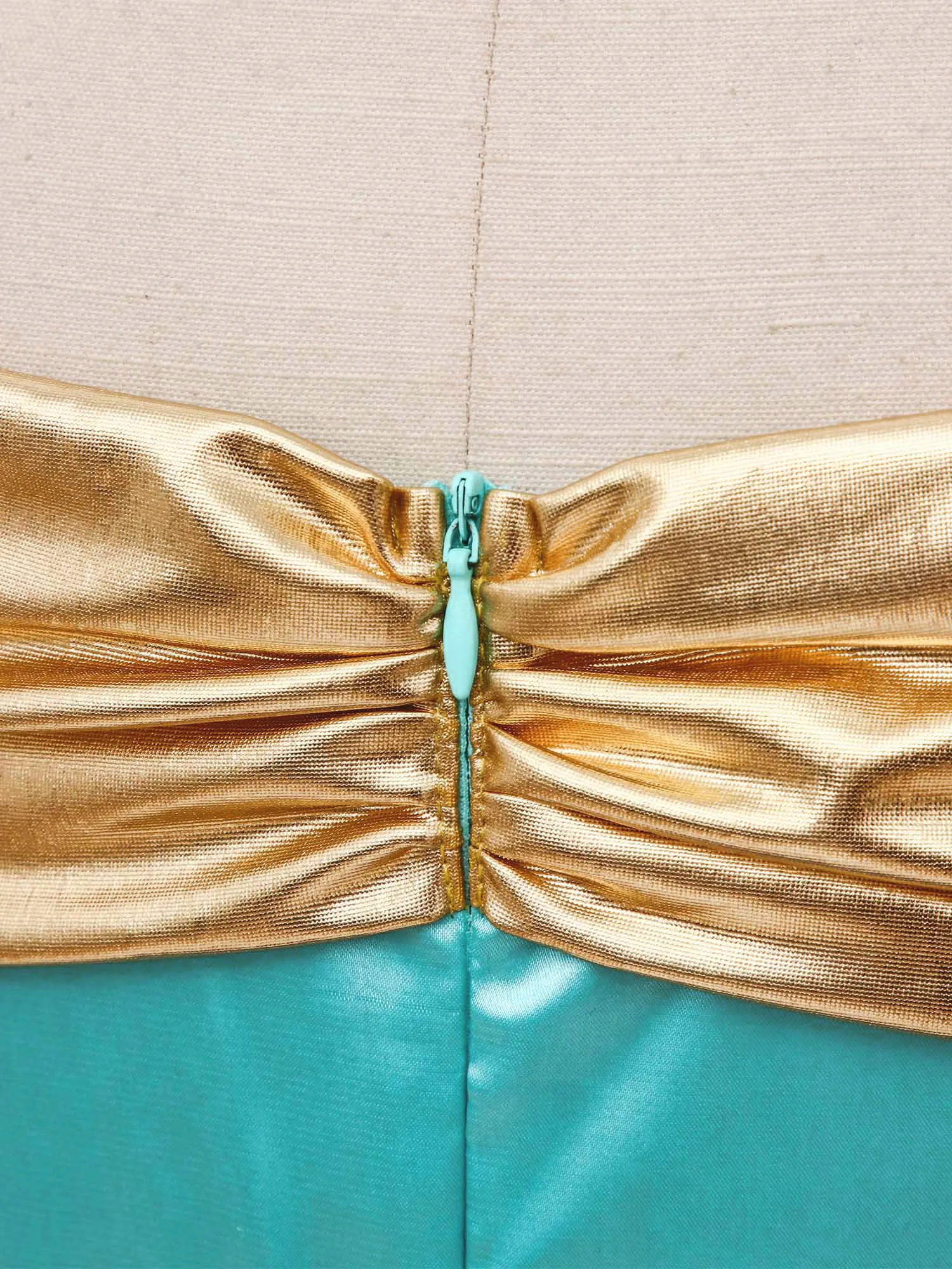 Girls Sequined Tulle Overlay Jumpsuit for Girls Arabian Princess Costume Belly Dance Rompers for Halloween Carnival Dress-up - view 5