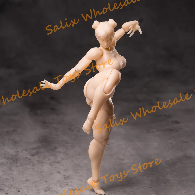 WHALE WORKS 1/12 スケール超可動女性ボディ人形可動目付き