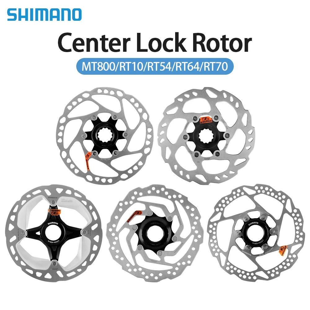 Тормозной диск Shimano RT10 RT54 RT64 RT70 MT800 Center Lock, 160 мм, 180 мм, для горных велосипедов MTB, гидравлический тормозной диск
