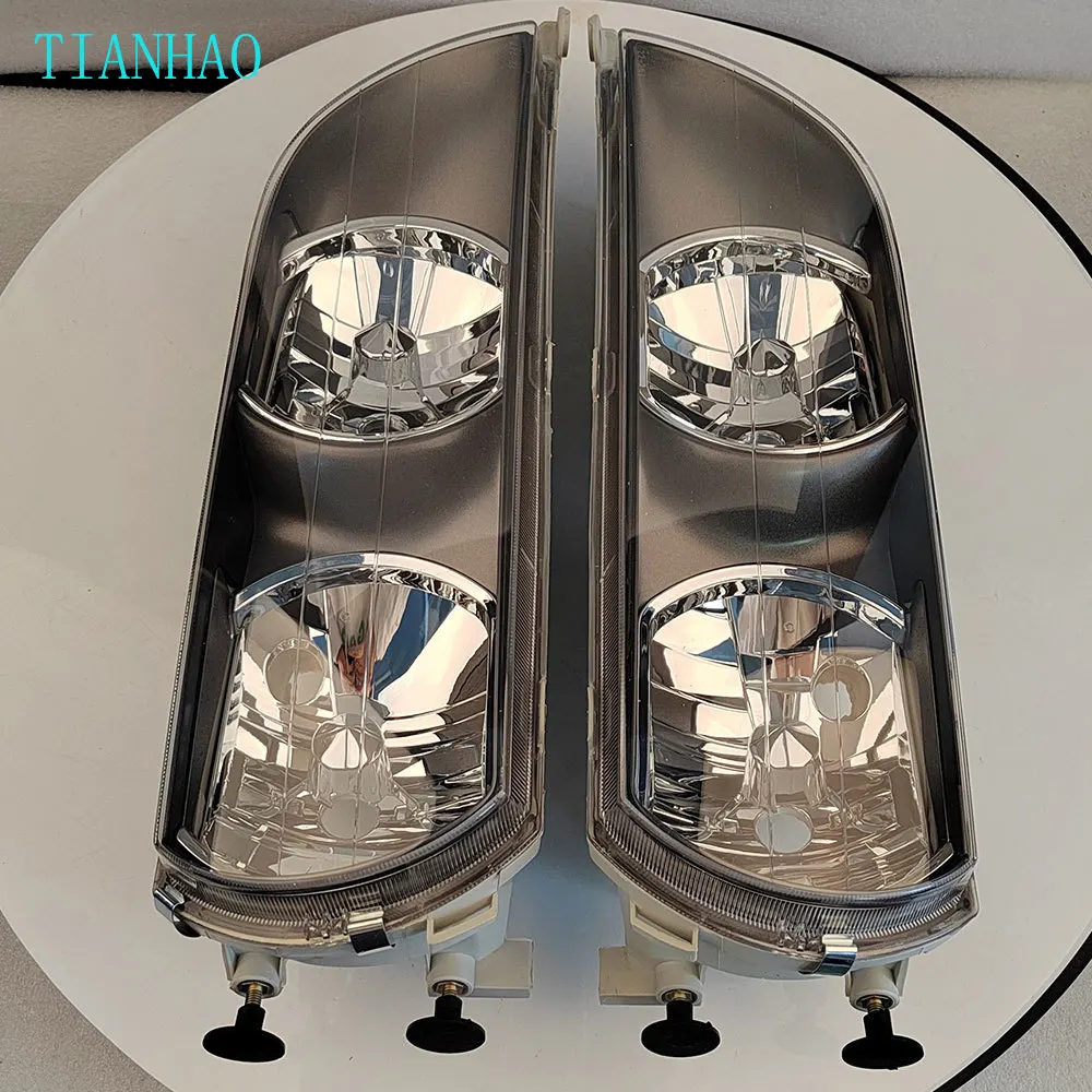 زوج مجموعة المصابيح الأمامية للسيارة لتويوتا تشايدر GX100 JZX100 LX100 1996 1997 1998 1999 #3