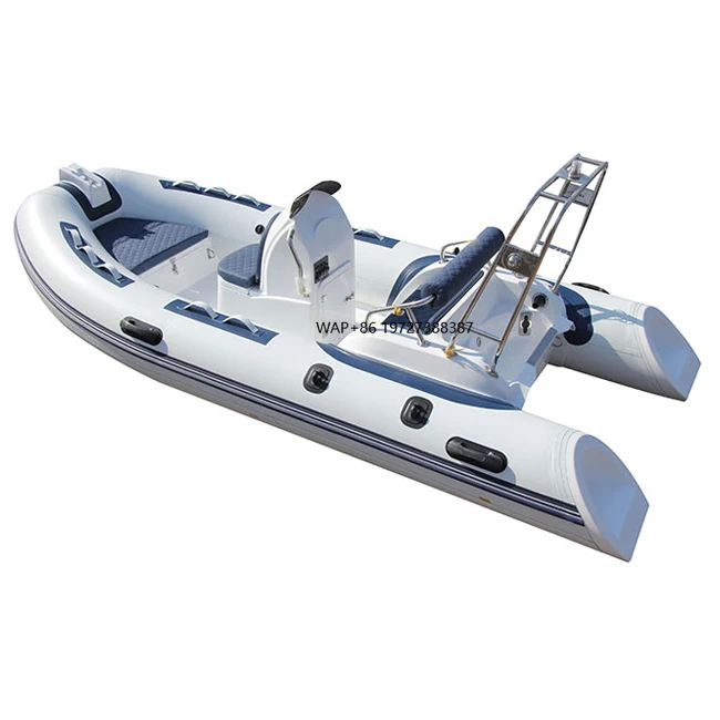 

14ft RIB 430 Fiberglass RIB Inflatable Boat With Optional Center Console