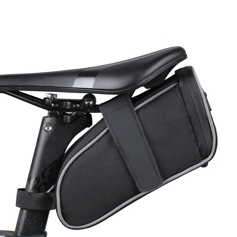 

1pc 22*9cm Portable Bicycle Saddle Bag Large Capacity Water-Resistan for Mountain/Road Bicycle Cycling Accessories