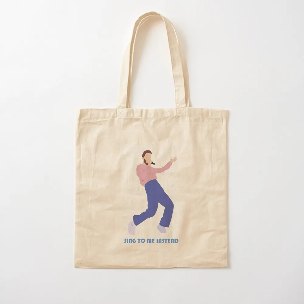 

Ben Platt Sing To Me Instead Album Art Tote Bag reusable shopping bags reusable shopping bag Canvas shoulder bag Canvas Tote