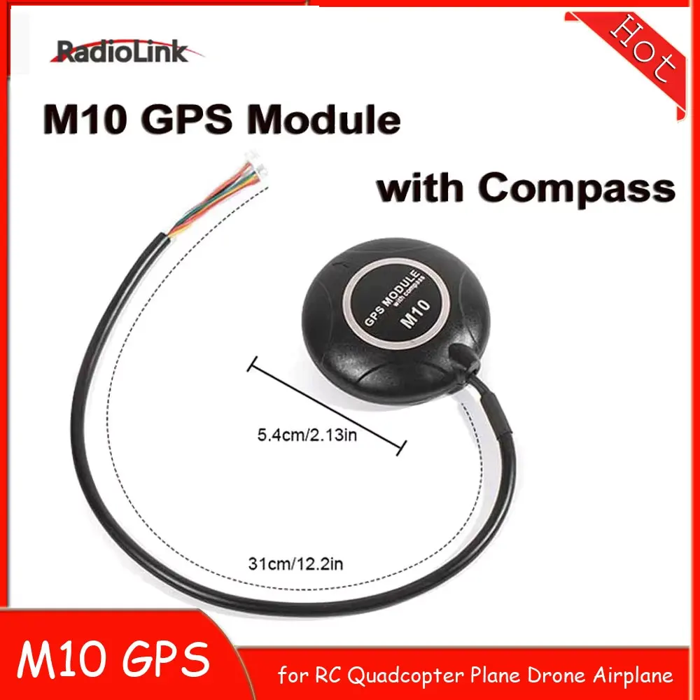 Pixhawk 2.4.8 PIXRACER R15 M10 GPS With External IST8310 Compass For RC Quadcopter Plane Drone Airplane RC Boat RC Spare Parts
