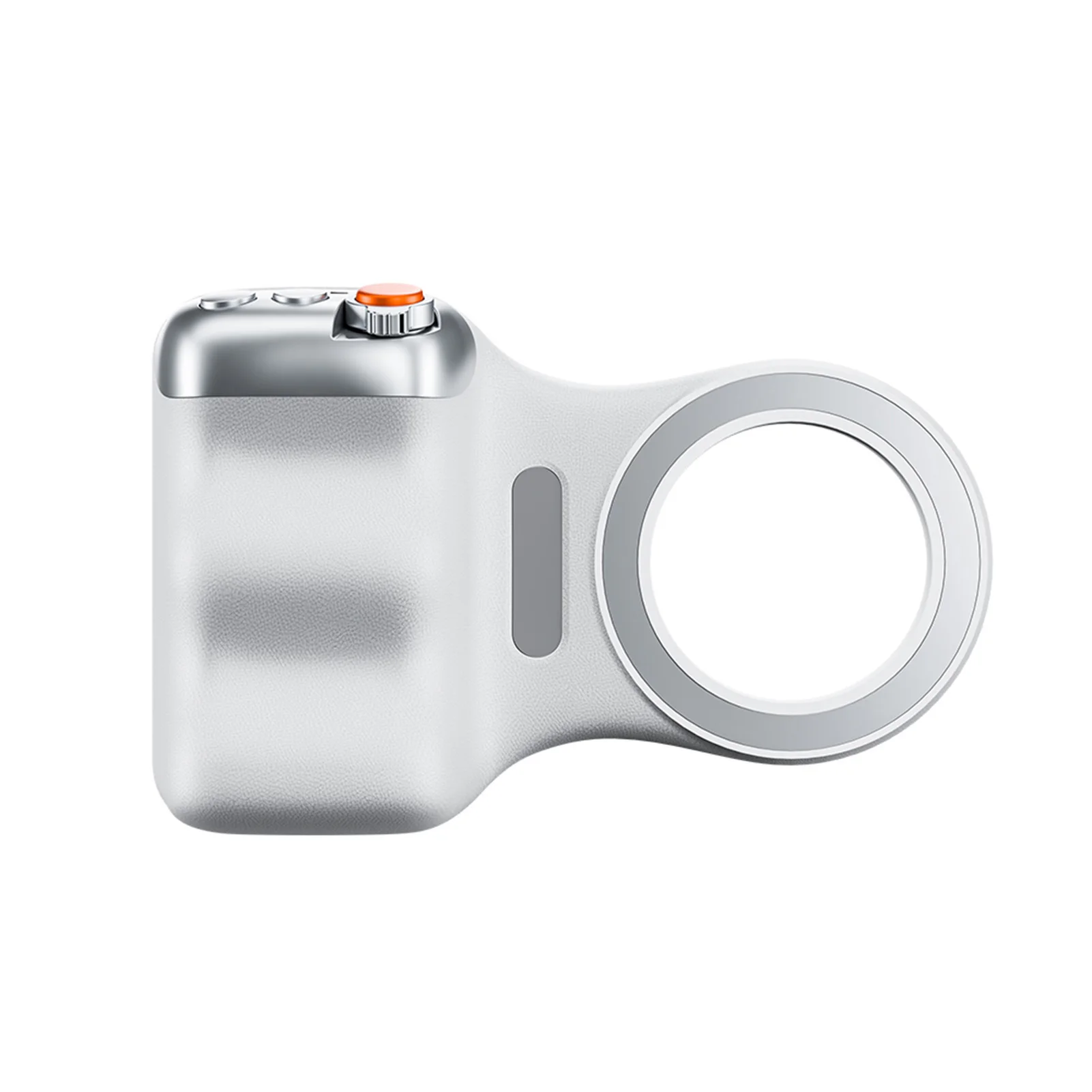

Phone Camera Handle Grip Mobile Phone Camera Grip with Wireless Shutter Button Magnetic Mount Snaps On Smartphone
