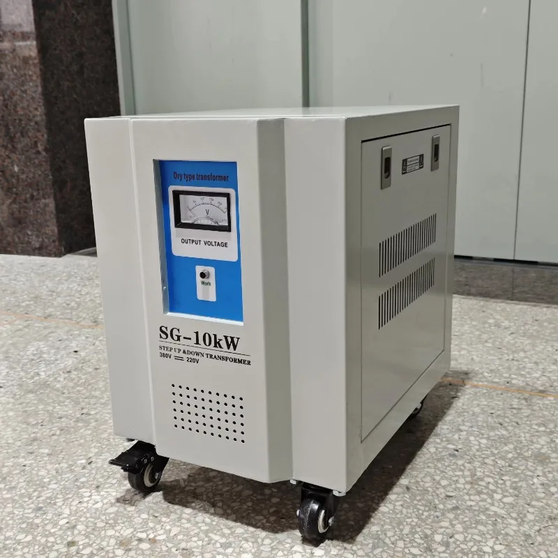 Step-Up/Down 3-Phase Transformer with Enclosure 600V 480V 440V 400V 380V 220V 208V Input/Output 5kw 10kw 15kw 20kw Transformer
