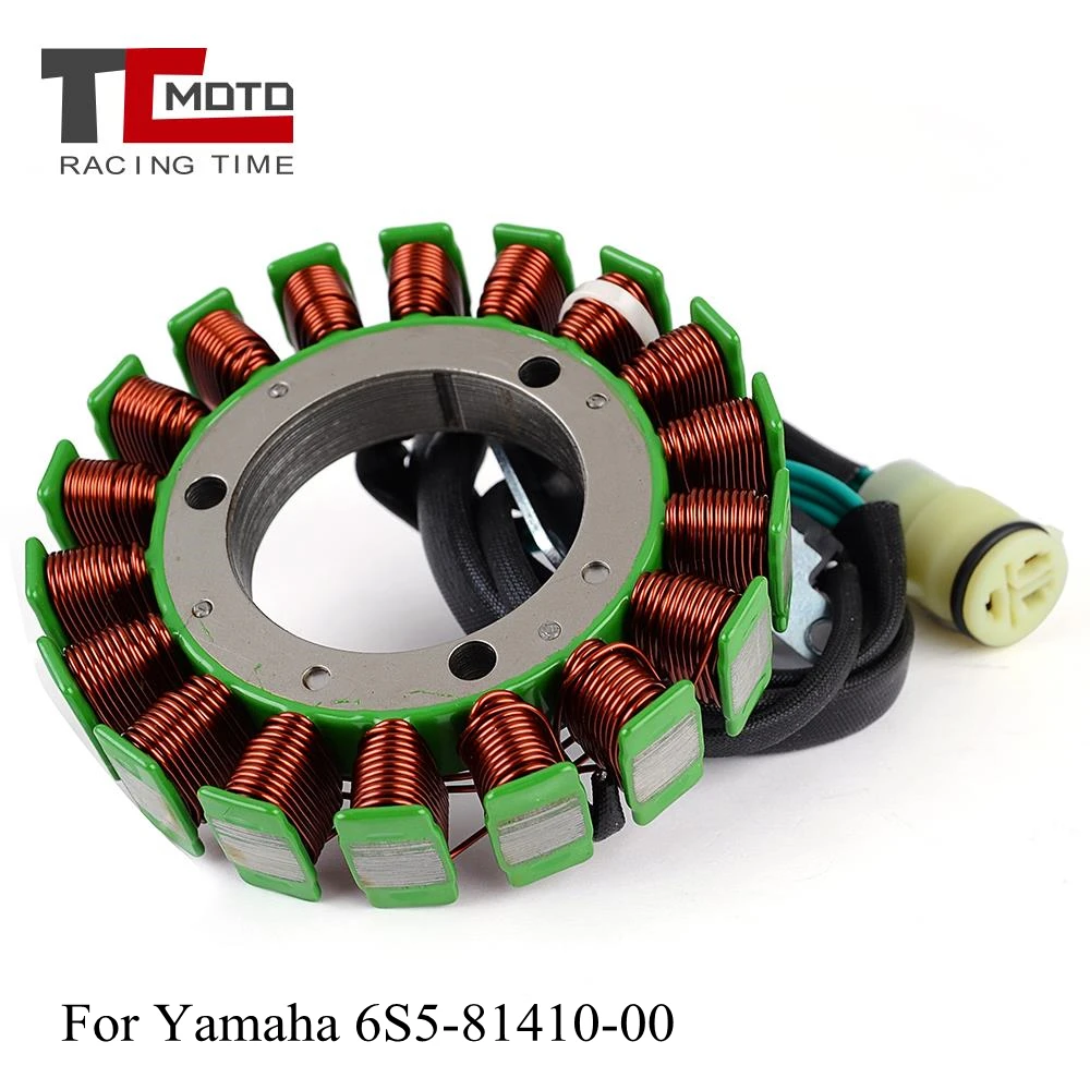 Stator Coil for Yamaha FX FZR FZS VXR VXS 1800 FX Cruiser 1800 HO SHO AR SX 190 240 242 Limited S 212 SS 6S5-81410-00 WaveRunner