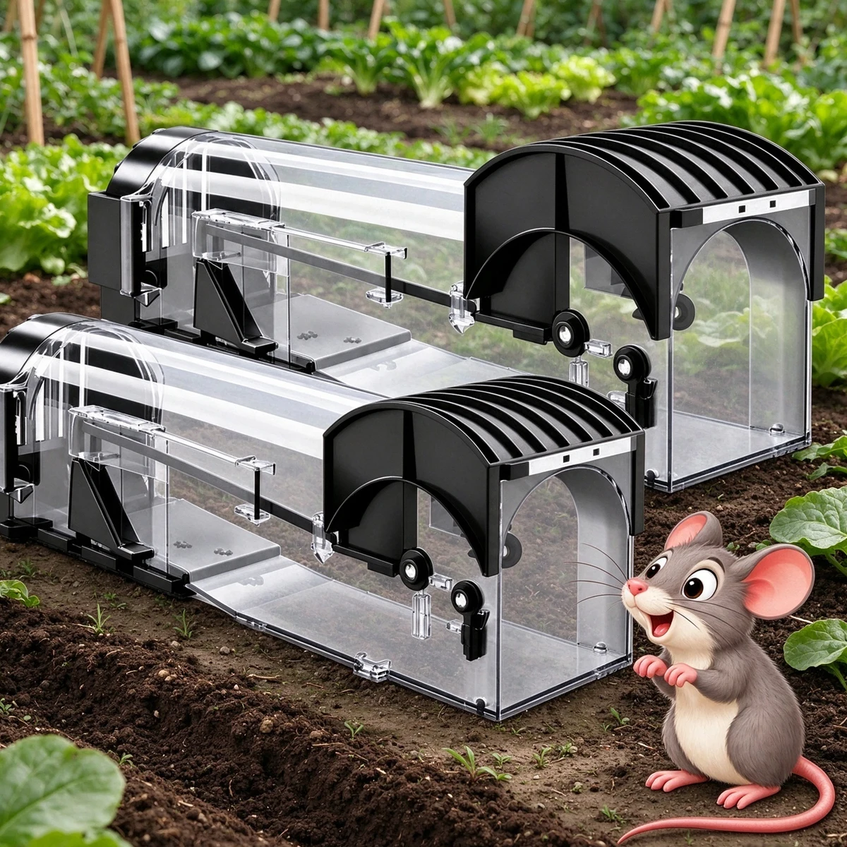 Gutter Filter Grid Trap Rats Pest Control Mice Killer Rat Mouse Traps Mousetrap Mole Garden Accessories Outdoor Use Products