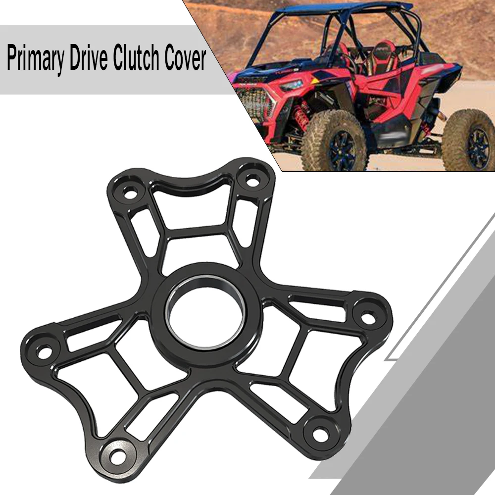 

For Polaris RZR XP Turbo 2016-2021 Motorcycle Primary Drive Clutch Cover Protector Guard For Polaris RZR RS1 2018 2019 2020 2021