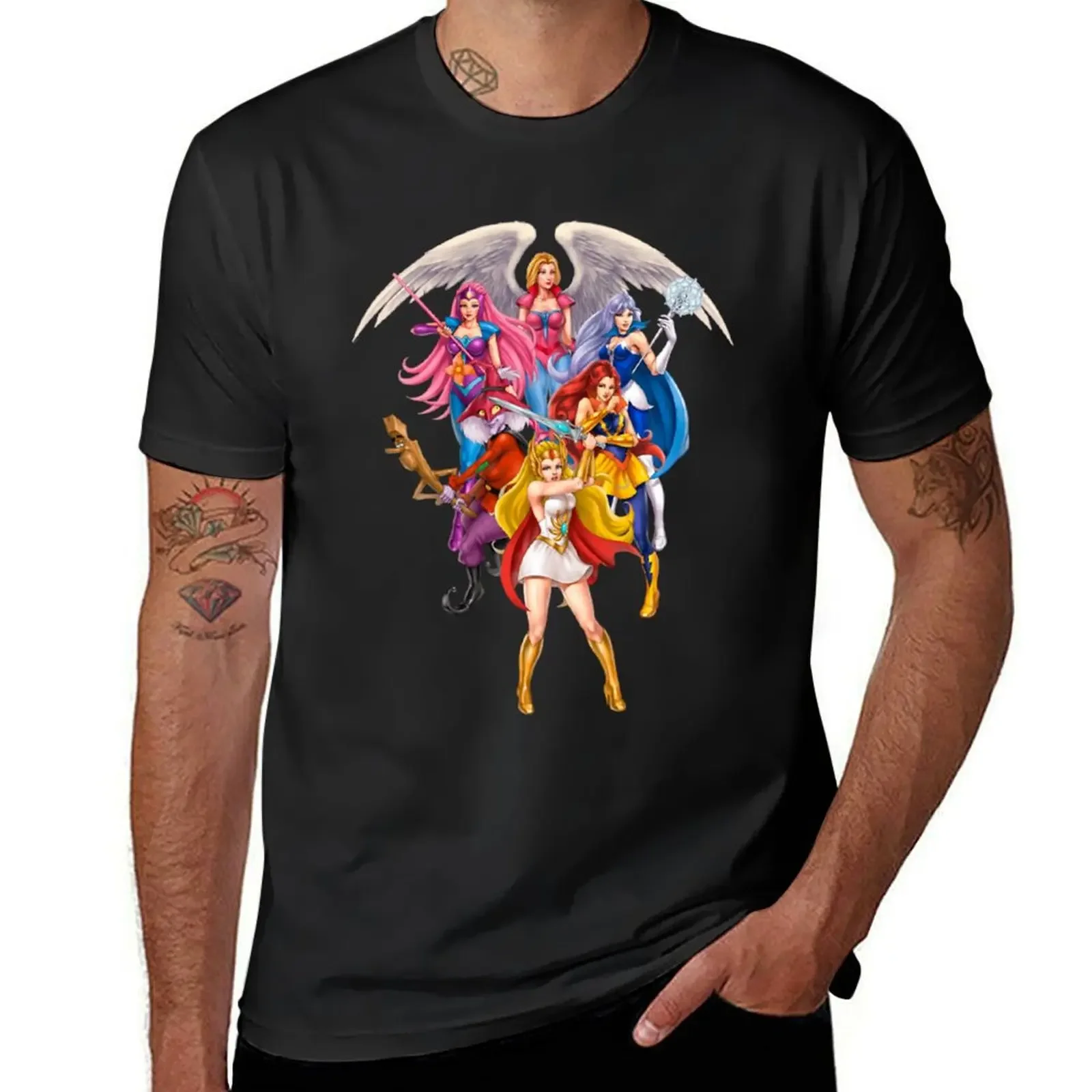 the princess of power T-Shirt man clothes designer shirts men clothing