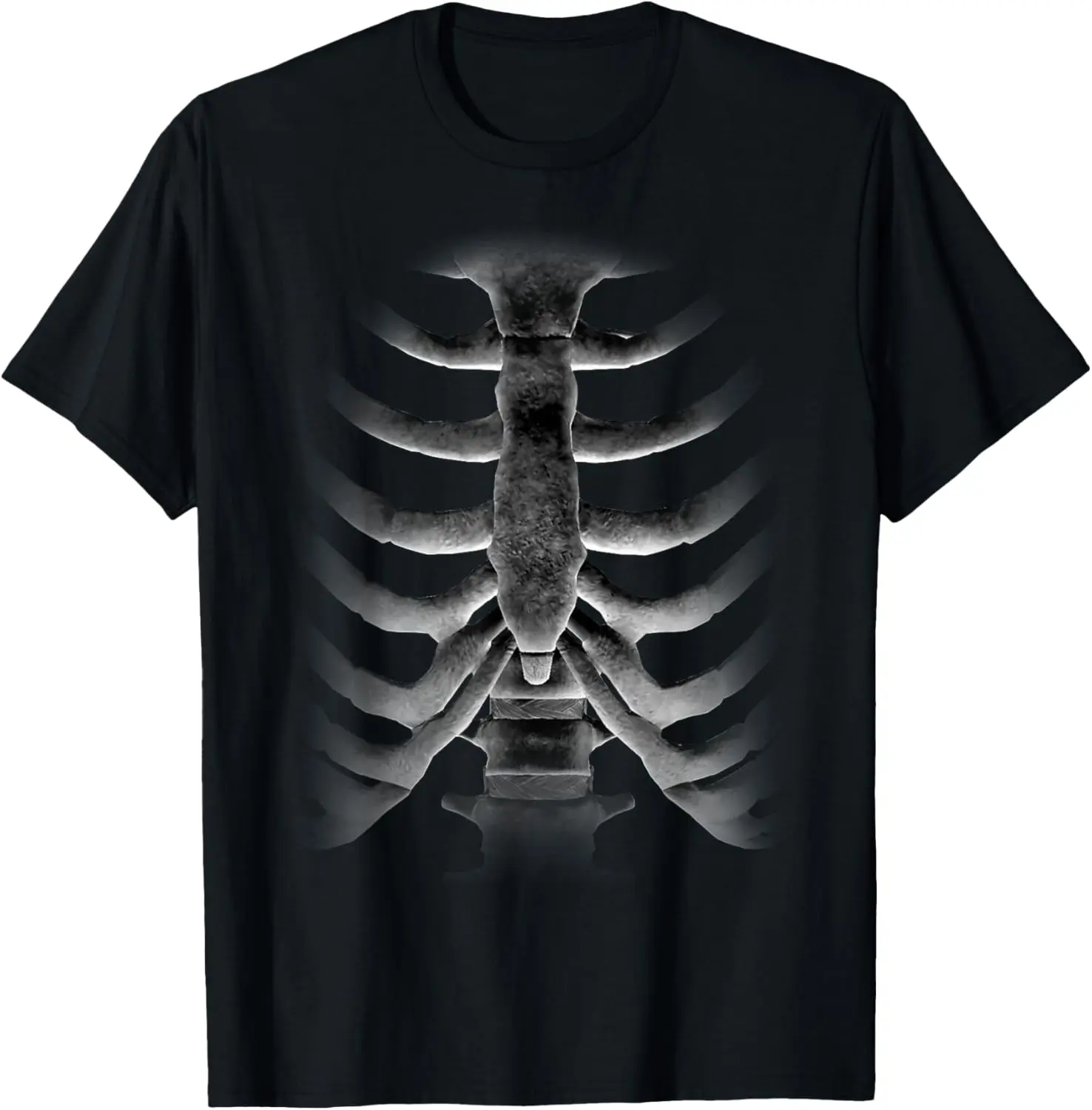 

Skeleton Chest T-Shirt Rib-Cage Bones Halloween X-Ray Gift