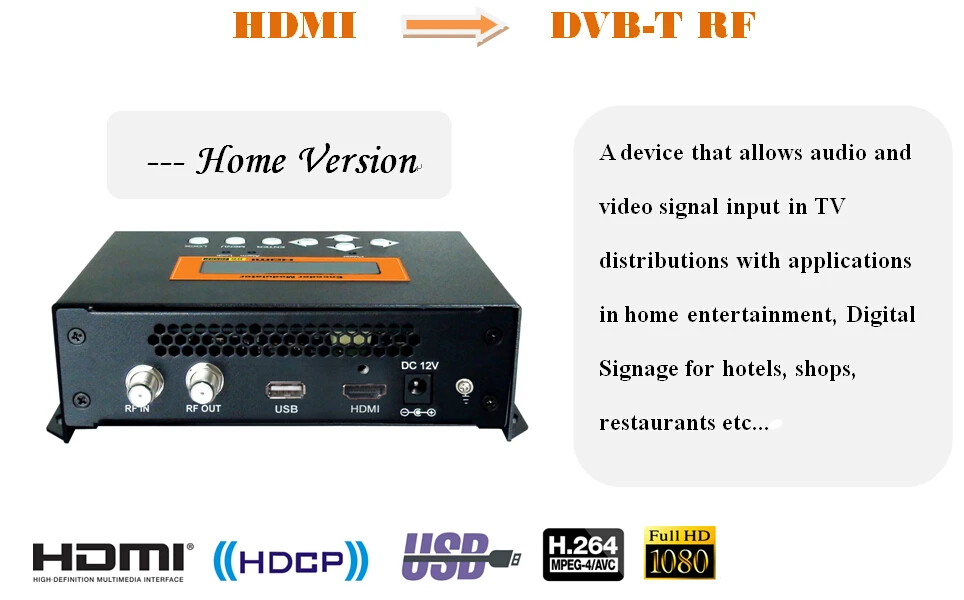 Dexin NDS3522 dvb-t modulator