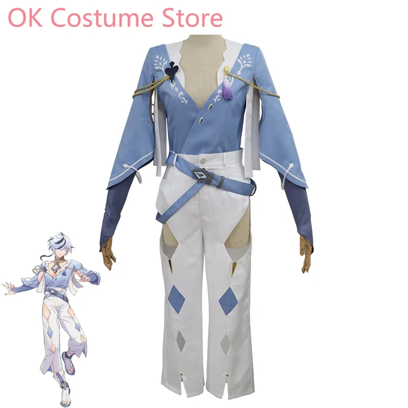 

Anime! Nu: Carnival SR Blade Game Suit Handsome Uniform Cosplay Costume Halloween Party Role Play Outfit Unisex Any Size