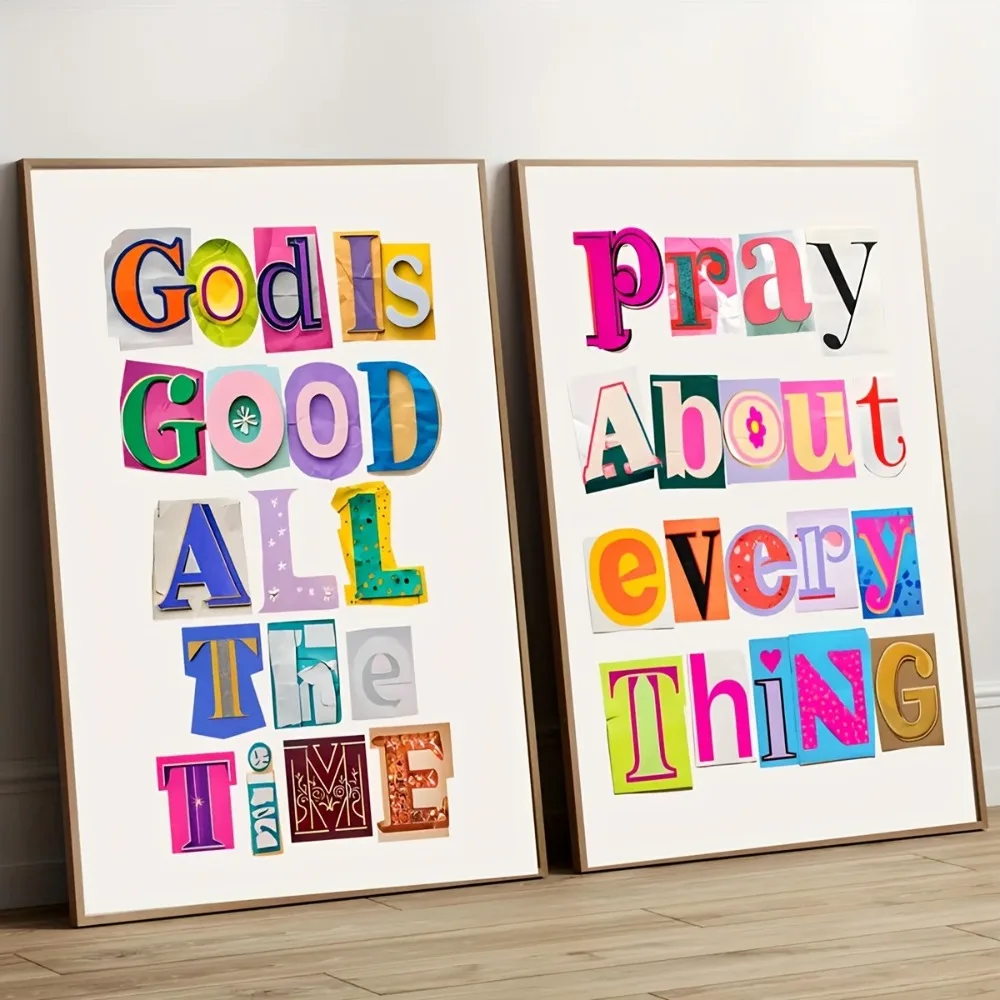 Fun Textured Wall Print,