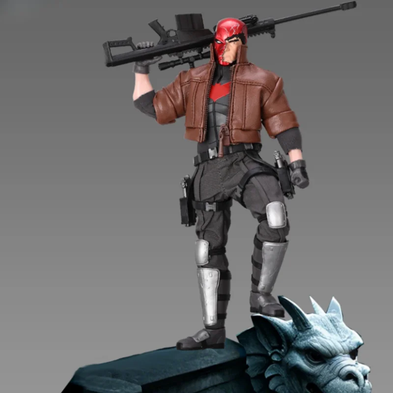 

Hot Selling Original Red Hood Full Set Mini Head Sculpt Anime Ornament Toys Action Figure Movable Detective Comic Birthday Gifts