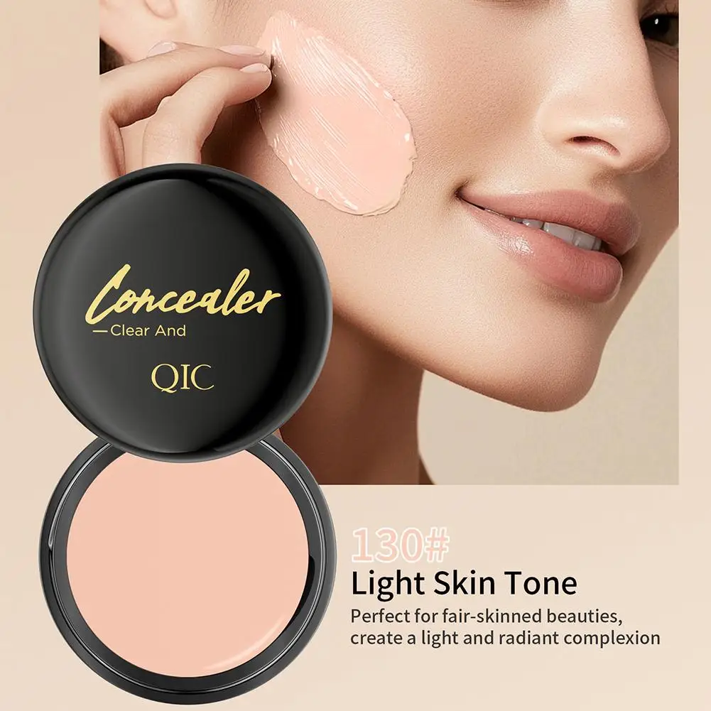 Full Coverage Concealer-waterproof,for Covers Skin Skin Tone,Face Concealer Wrinkles and Tattoos,Regulates Makeup and Blemi B4G3