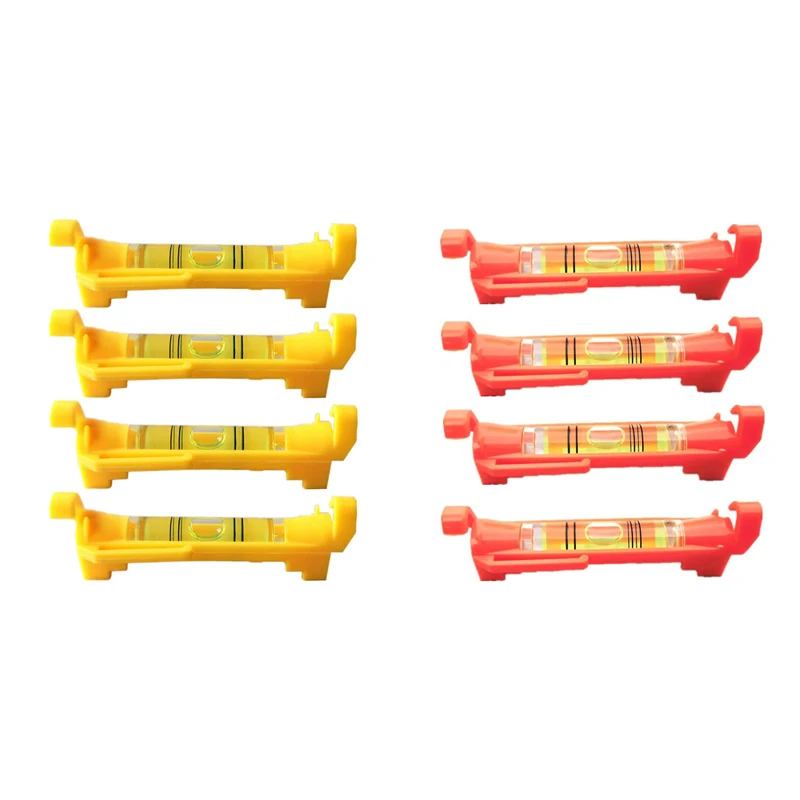 4Pcs String Level Hanging Line Bubble Levels For Leveling Surveying, Building Trades, Bricklaying, Etc.