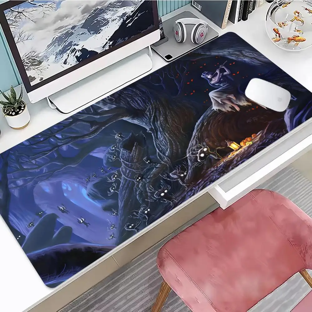 Kitsune Mouse Pad Cute HD Mousepad Pad Extended Gaming Keyboard  LargeMousepad 90x40cm XXL Gamer Mousepad