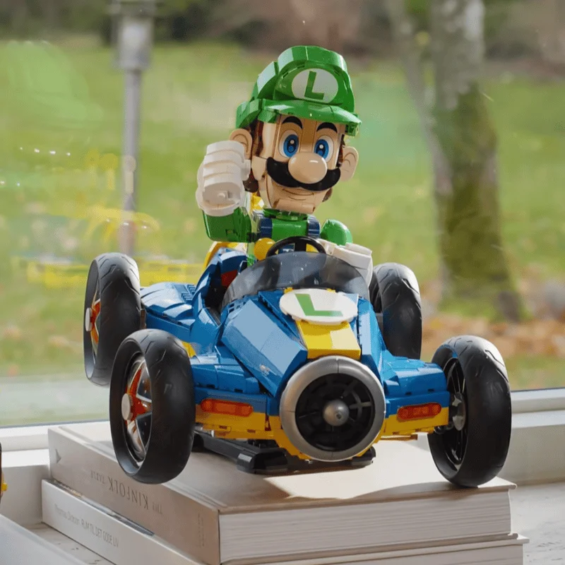 2026 High Sales Film and Television Game Series Building Blocks Luigi Kart 2234 Pcs Suitable for Birthday Gifts To Fans view 4