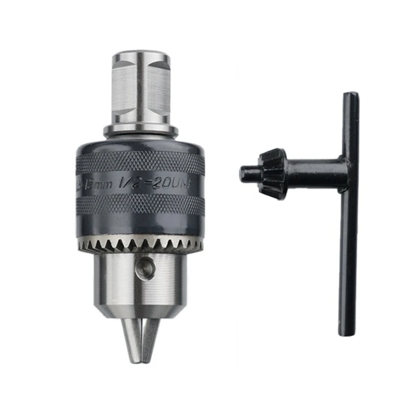 Adaptateur mandrin perceuse solide pour perceuses à bras, pour les amateurs bricolage, les petits ateliers améliorent