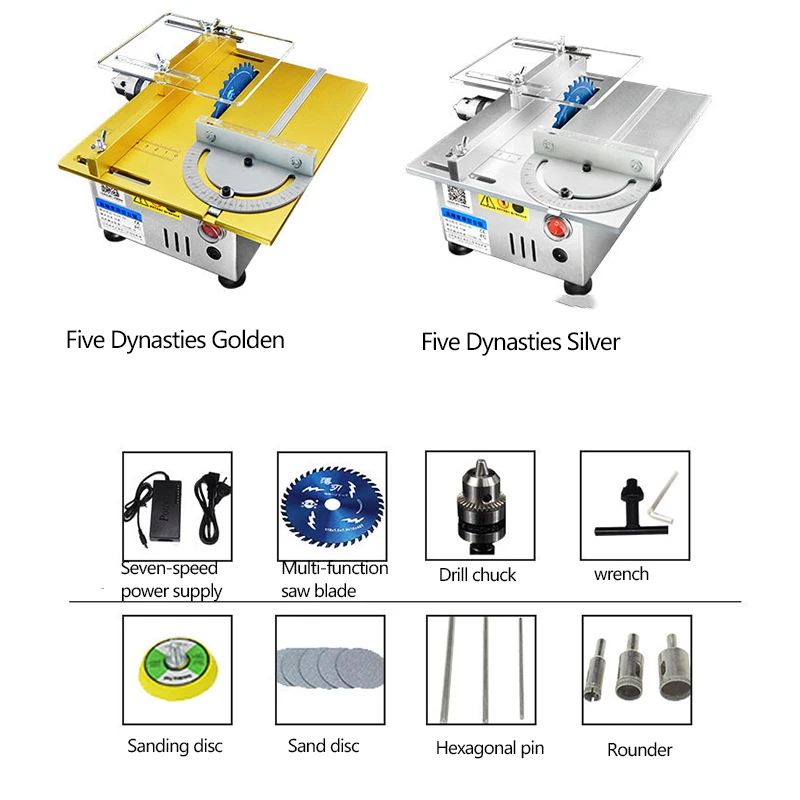 Professional Mini Cutting Machine For Woodworking Polishing And Low Energy Consumption Small Table Saw