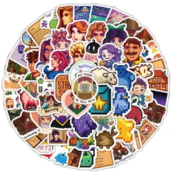 10/30/50/100pcs Fun Pixel Game Stardew Valley Stickers Cartoon Kids Sticker Toys Phone Case Notebook Skateboard Graffiti Decals