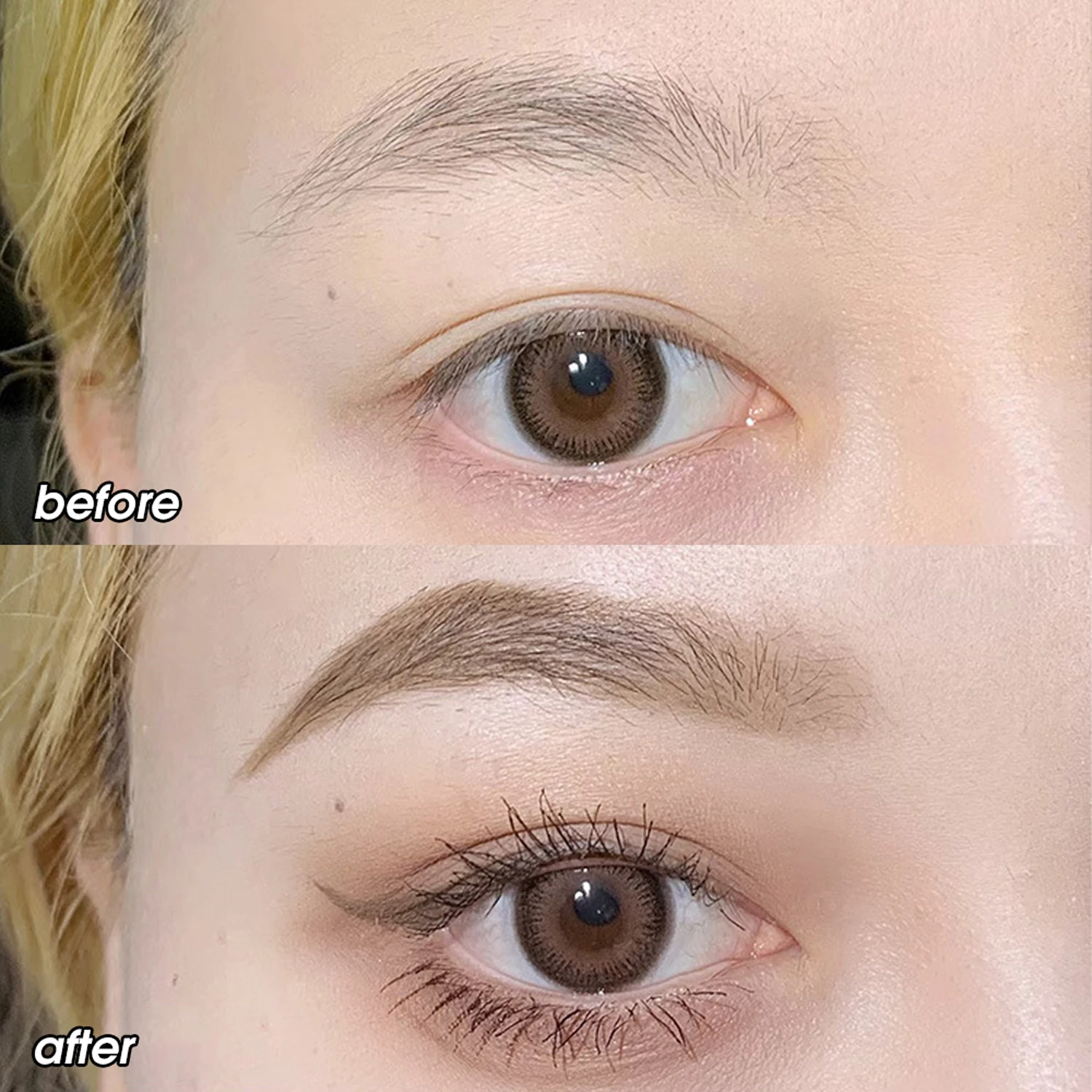 Natural fosco sobrancelha tintura gel matiz à prova dwaterproof água duradoura secagem rápida tingimento sobrancelha tatuagem matizado creme sobrancelha realçador maquiagem cosméticos