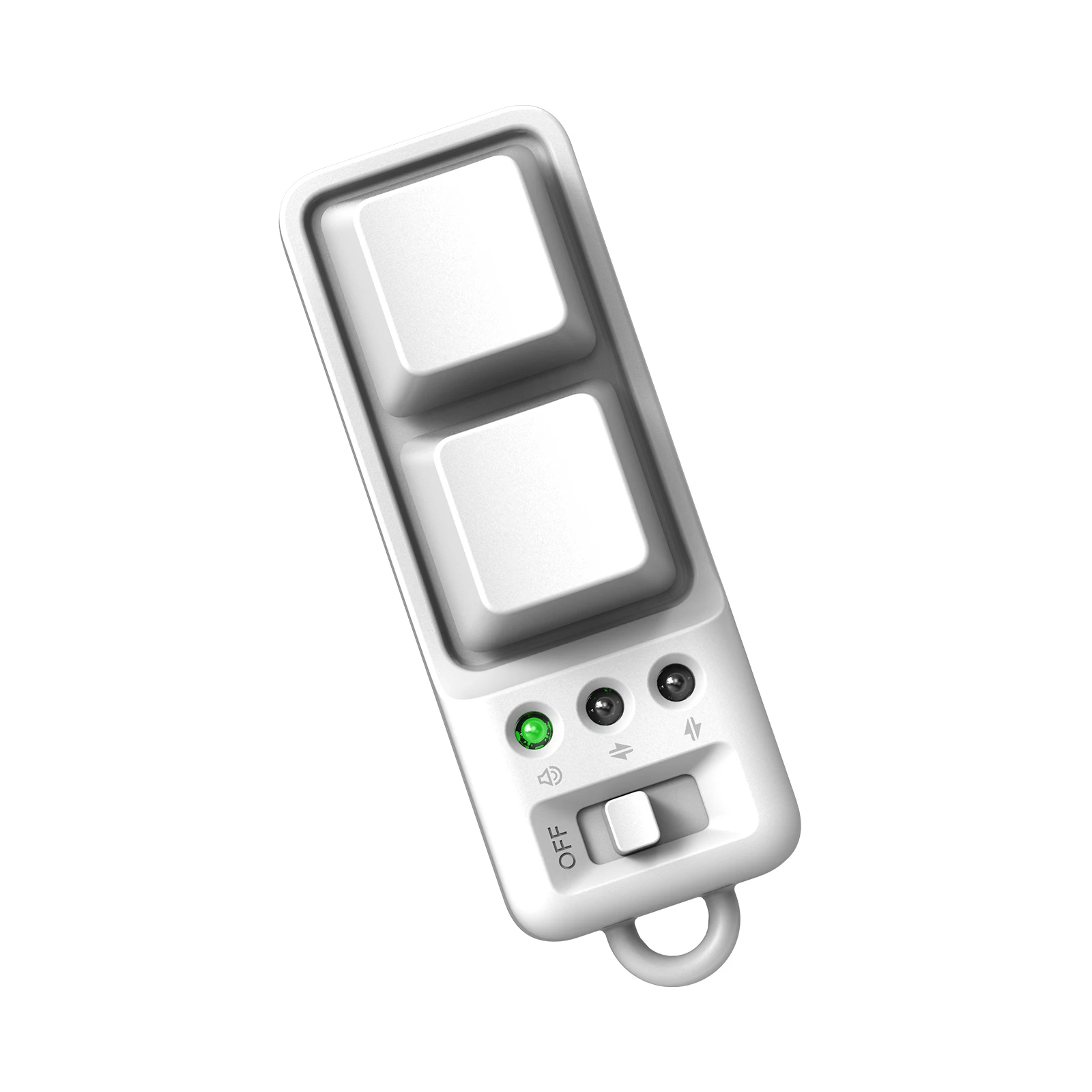 Fingertip Selfie Video Page Turner Multifunctional Smartphone Remote Clicker Dual Button for Reading Novels Devices