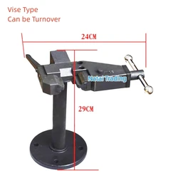 Vise Type Diesel Common Rail Injector Assemble Disassemble Turnover Stand Fuel Injector Fixture Holder Clamping Repair Tool