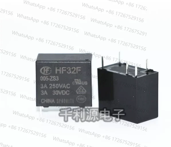 Applicable toHOT NEW 5V relay HF32F-005-ZS3 HF32F 005 ZS3 HF32F005ZS3 5VDC DC5V 5V 3A 5PIN