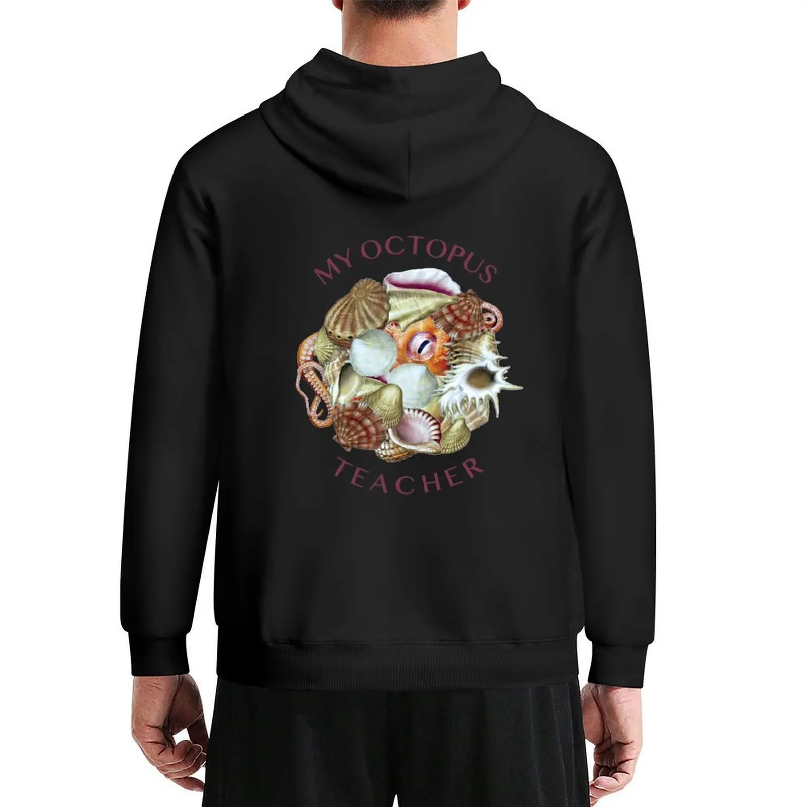 

My Octopus Teacher Hoodie mens clothing japanese style mens clothes autumn jacket men mens hoodies