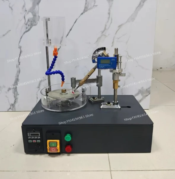 Gemstone faceting / grinding and polishing machine, adjustable-speed permanent magnet synchronous motor, desktop high-precision