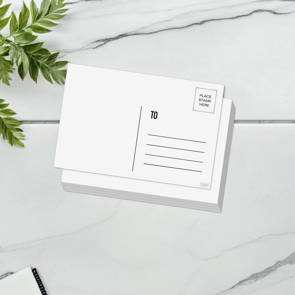 1pcs Blank Postcards Smooth Printable Cardstock For Diy Greeting Cards Invitations Crafts Mailing Stationery