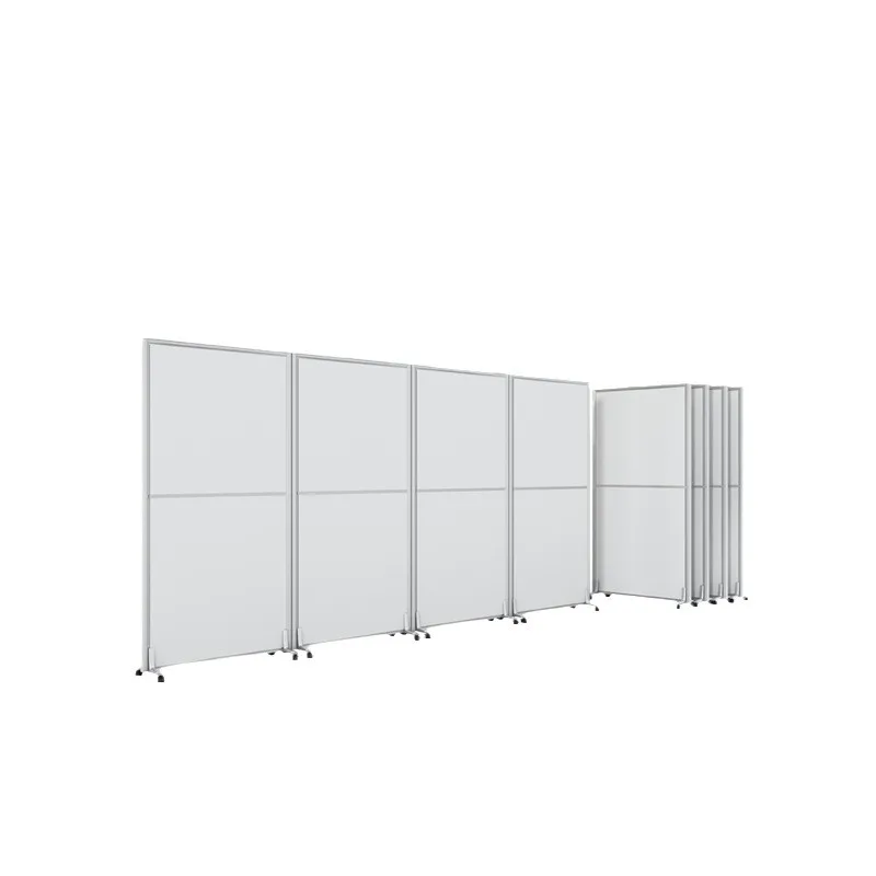 

Office mobile screen folding push-pull multi-purpose partition wall production car