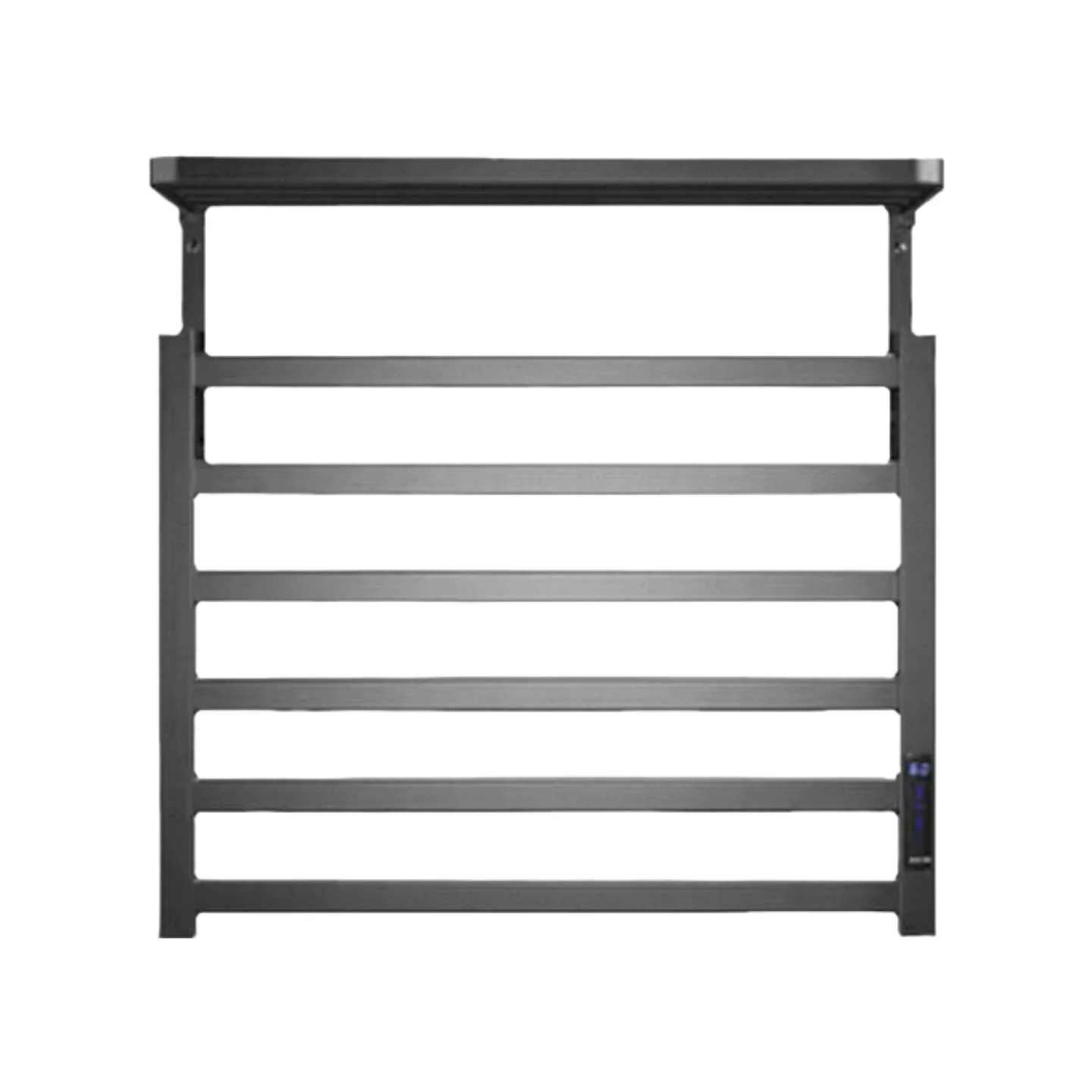 scaldasalviette-elettrico-riscaldato-orizzontalmente-in-metallo-nero-caldo-tradizionale-con-barra-scaldasalviette-per-radiatore-con-ripiano