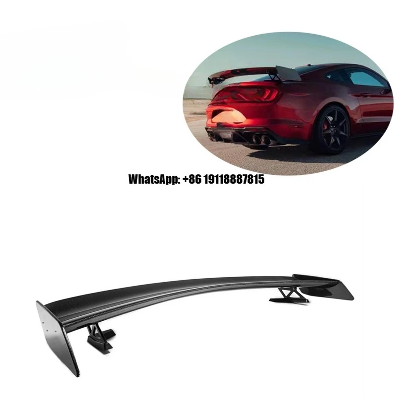 

GT500 Style Carbon Fiber GT Wing Rear Trunk Spoiler Mustang Spoiler for FORD Mustang 2015-20